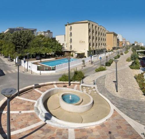 Hotel Alba Misano Adriatico Bagian luar foto